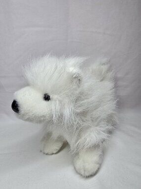 Ganz Webkinz - White Samoyed Dog HM176 Stuffed Animal Toy No Code